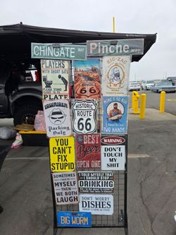 Funny Metal Sign
