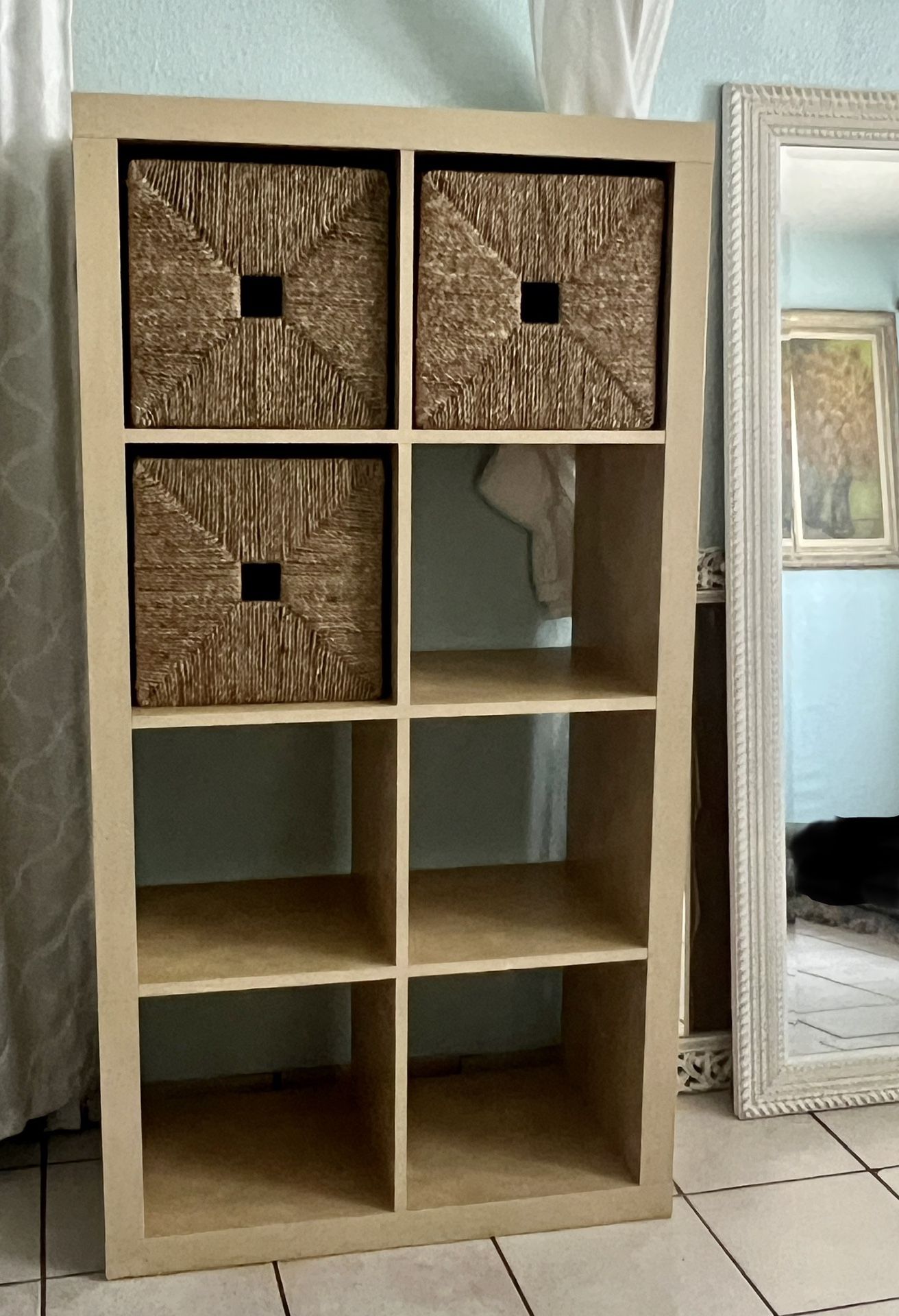2 IKEA Cubbies With 3 Baskets For $100