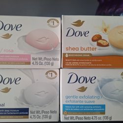 Dove Bar Of Soap 3 For $5