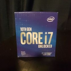 Intel 10700KF (New)
