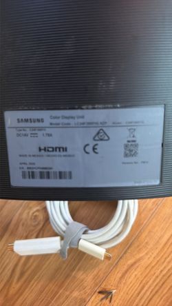 Samsung 24” curved monitor