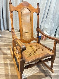 Vintage Wooden Rocking Chair