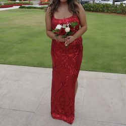 Beautiful Red Prom Dress