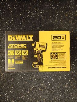 DEWALT
ATOMIC 20V MAX Cordless Brushless 1/2 in. Variable Speed Impact Wrench (Tool Only)