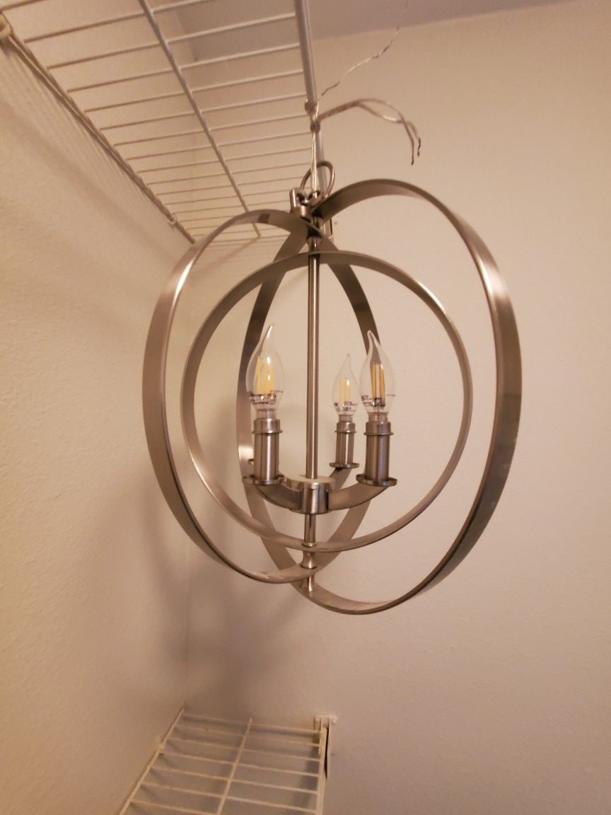 4 light chandelier
