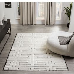 8/10 Brand New Thick Plush Rug 