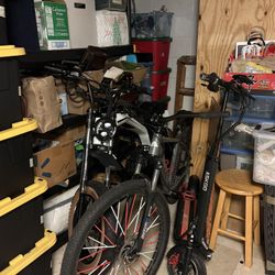 E Motorbike, E Scooter, & MTB (READ THE DESCRIPTION)