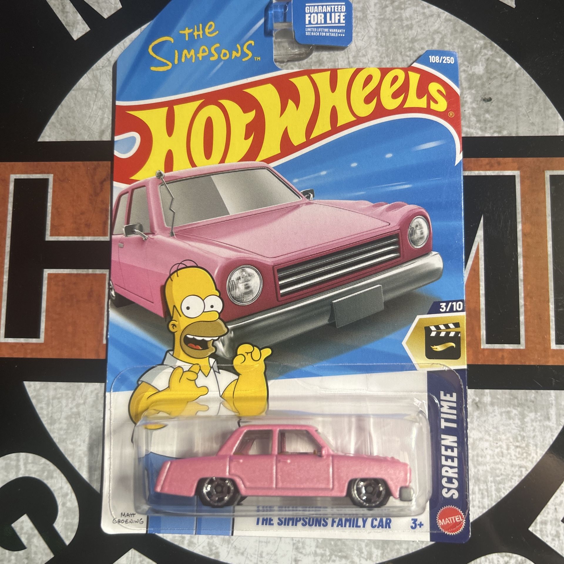 Hot Wheels The Simpsons Family Car pink #hotwheelscollector #simpsons #cartoon