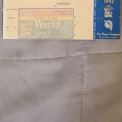 marlin world series ticket 1997
