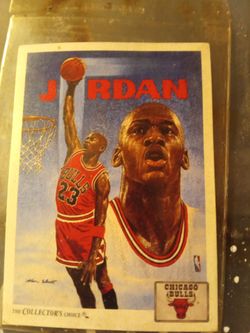 Michael Jordan basketball card