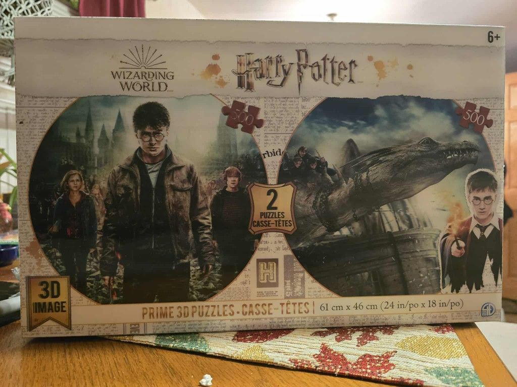 2 Harry Potter 3D Puzzles