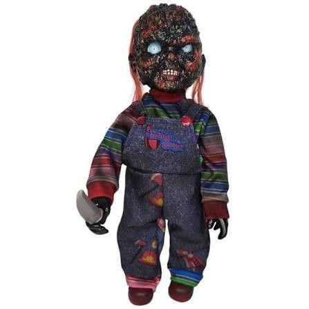 Chucky Doll Burnt