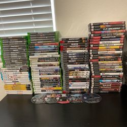 Xbox One 360 PlayStation 2 3 PS2 PS3 Games Lot 