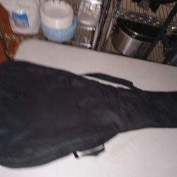 New Zipup Padded Black Electric  Guitar Gig Bag