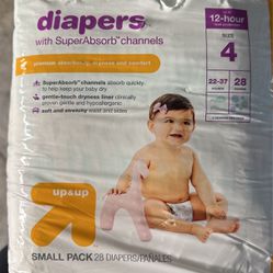 Up And Up Diapers Sizes 3 And 4 Avail