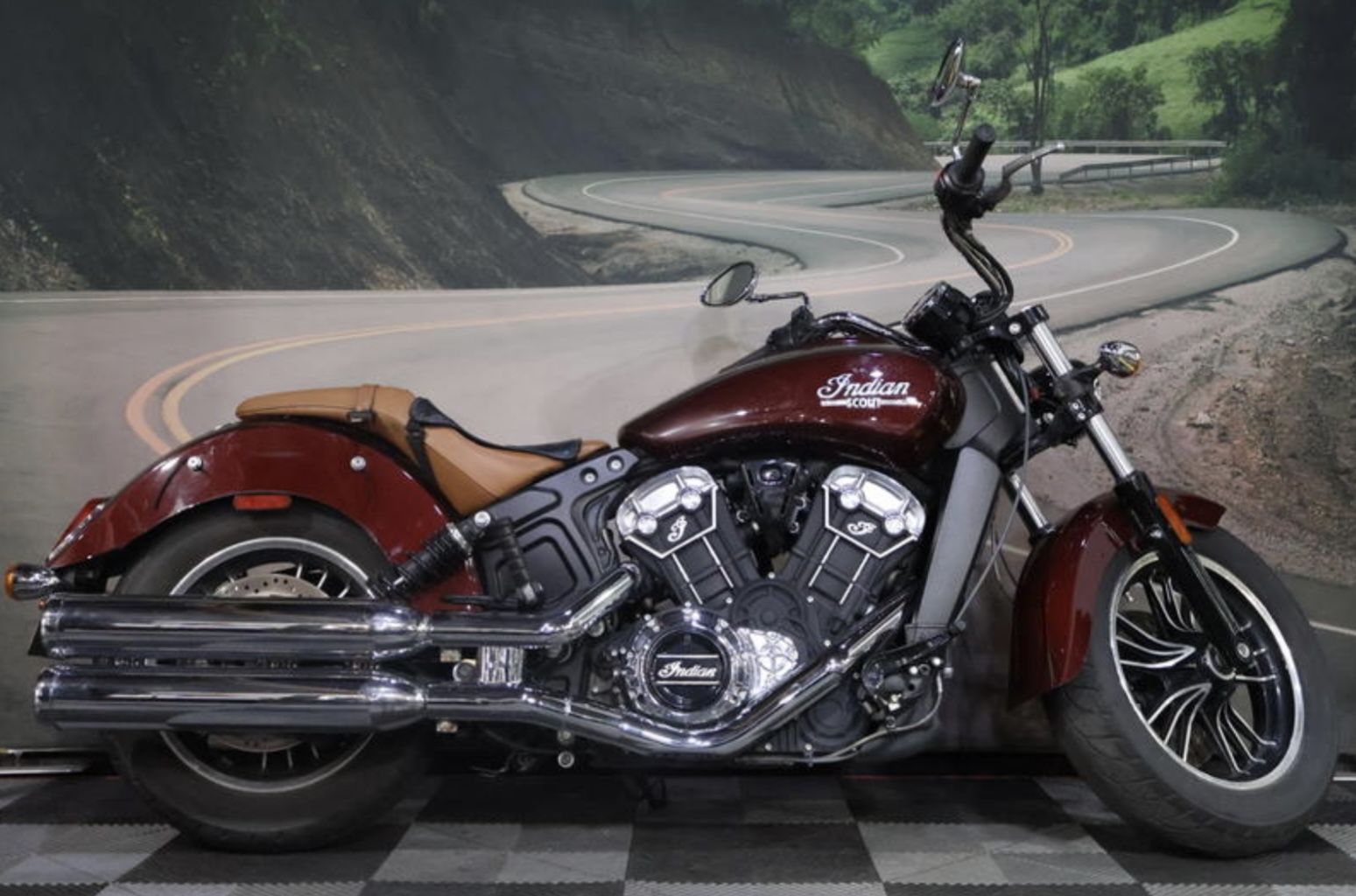2022 Indian Motorcycle® Scout® ABS Maroon Metallic