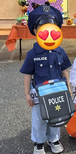 Police Halloween Costume 2T