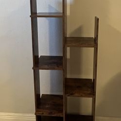 Bookshelf with Drawer, Standing Wood Bookshelf, Standing Storage Rack for Books,Plants, Utility Organizer for Living Room, Bedroom Moving Sale