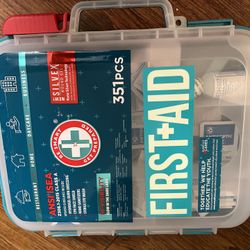 First Aid Items with Bag 