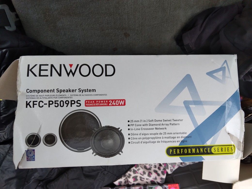 Kenwood Speaker New