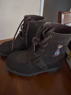 Polo Ralph Lauren Kids Boots with Bear Logo