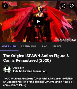 The Original SPAWN Action Figure & Comic Remastered (2020)