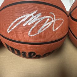 LeBron James Signed Autograph Basketball COA Cleveland Cavaliers Lakers