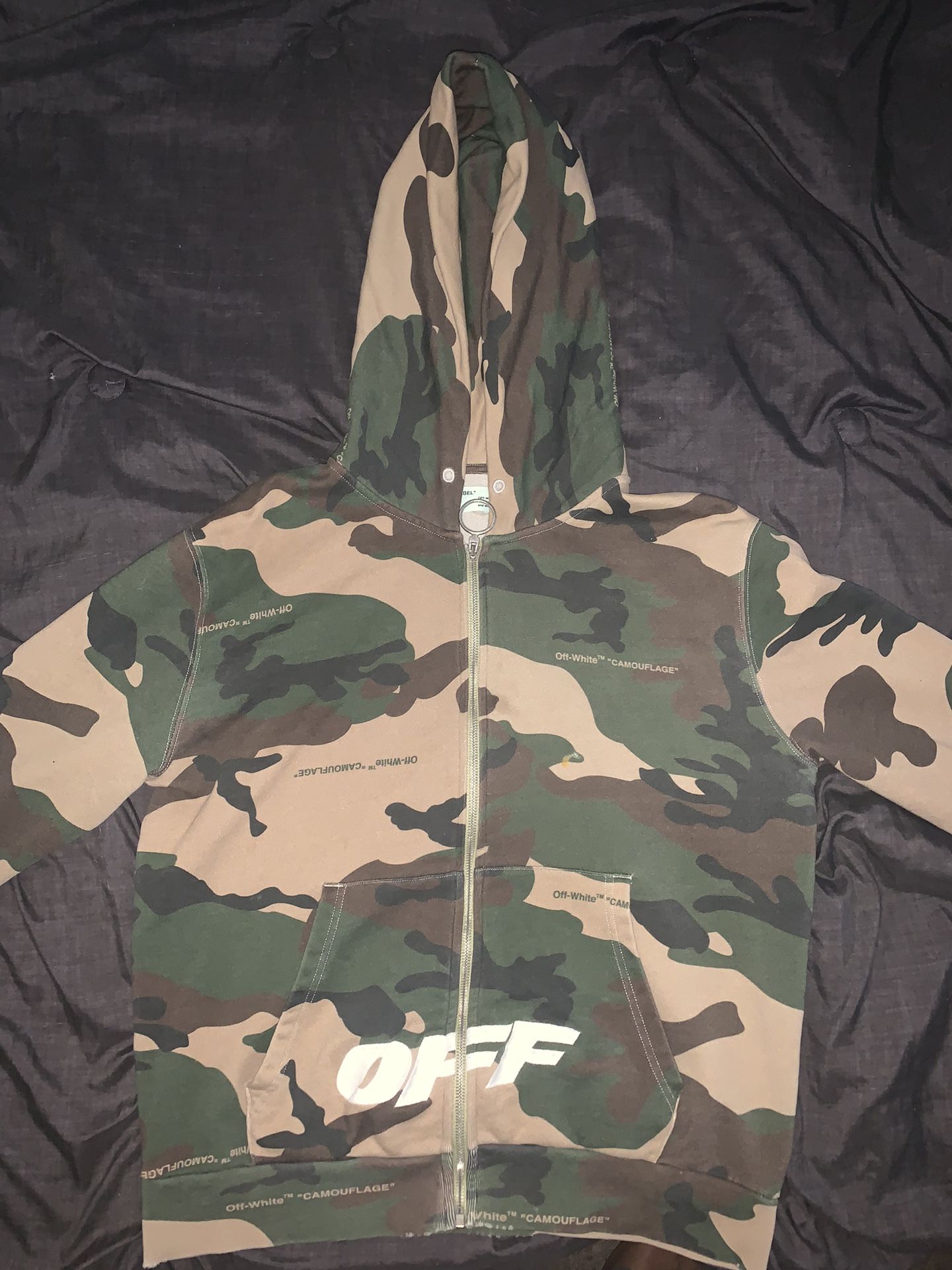 Jacket Off-White “CAMOUFLAGE”