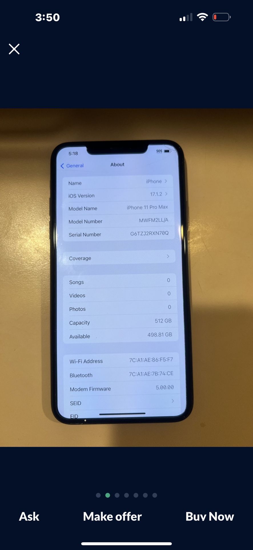 iPhone 11 Pro