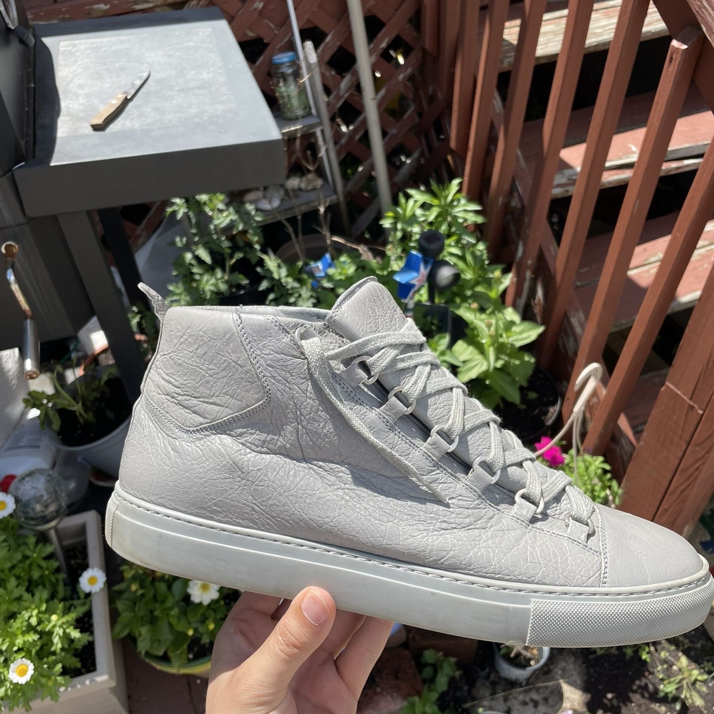 Balenciaga Arena Grey High for Sale in Providence, RI - OfferUp