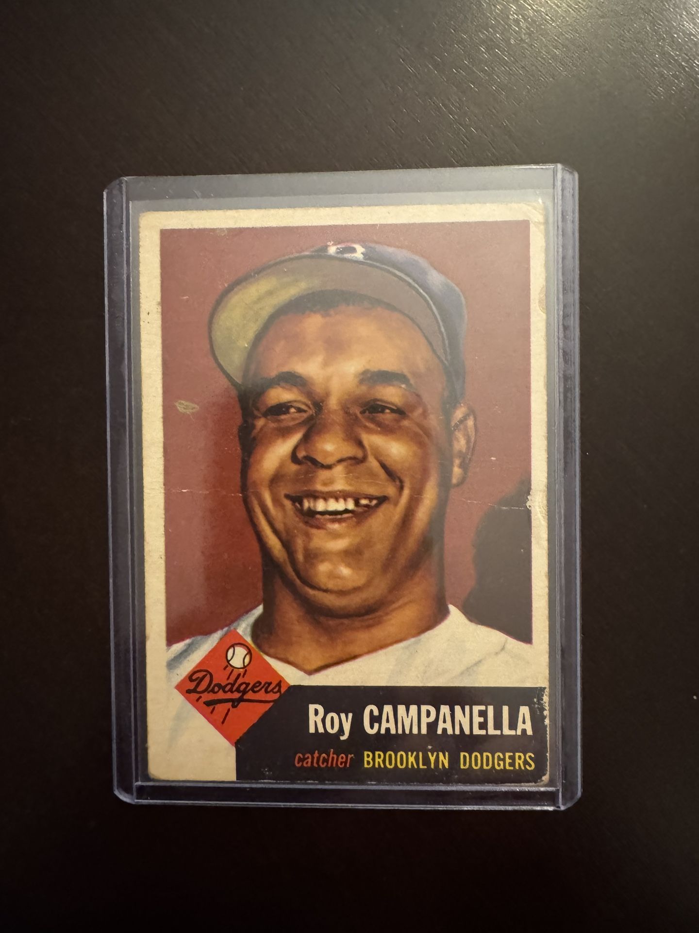 1953 Topps Baseball - Roy Campanella - Brooklyn Dodgers