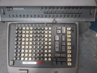Vintage Adding Machine