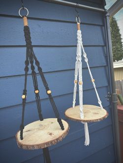 Macrame Plant Shelf