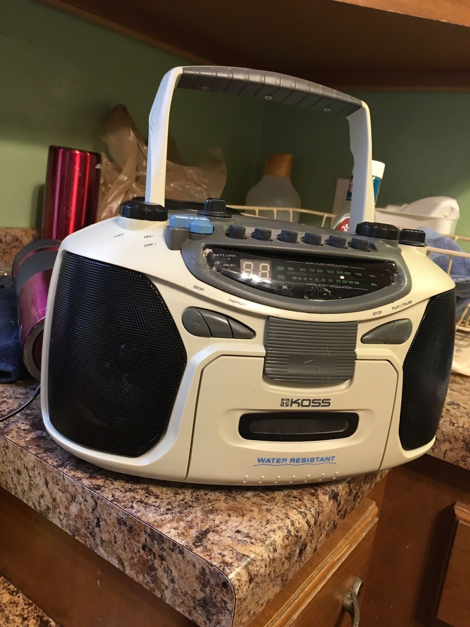 am,,fm,,cassette,,cd boombox