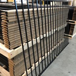 Wrought Iron Steel Fence Panels, posts and gates