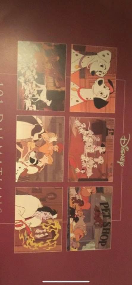 Disney 101 Dalmatians lithograph