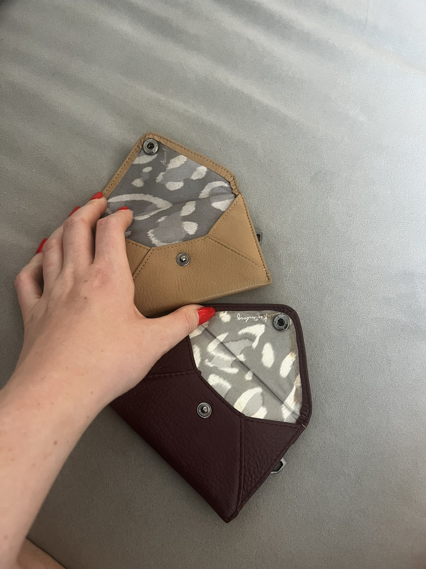 Aimee Kestenberg Leather Envelope Wallet Cardholder