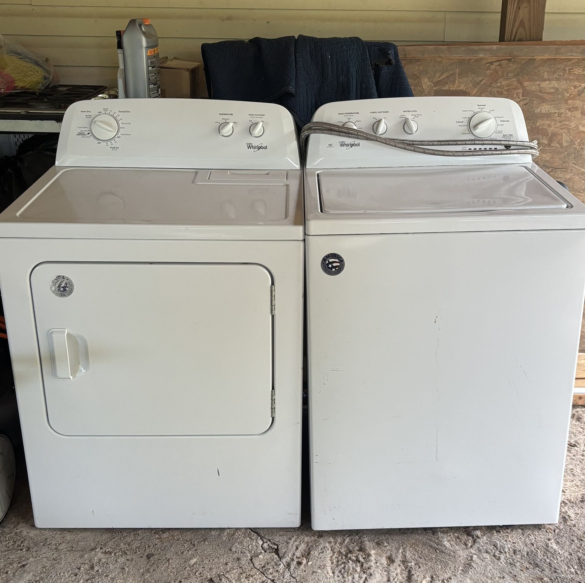 Washer And Dryer $500 OBO