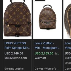 LOUIS VUITTON Palm Springs Mini Monogram
USD 2,440.00
https://offerup.com/redirect/?o=bG91aXN2dWl0dG9uLmNvbQ==
Envío gratuito
Genuine Leather, Canvas 