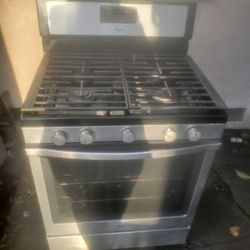 WHIRLPOOL GAS RANGE 5 BURNERS 