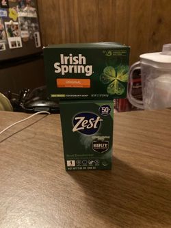 Irish Spring Original & Zest Brut Deodorant Bar Soaps