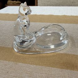 Carilico Vinatge soap disher in the shape of a cat