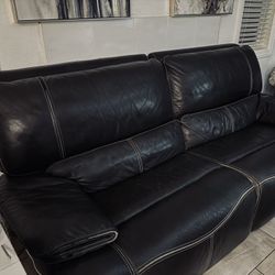 Leather Couch 