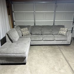 Light Grey Sectional Free Delivery