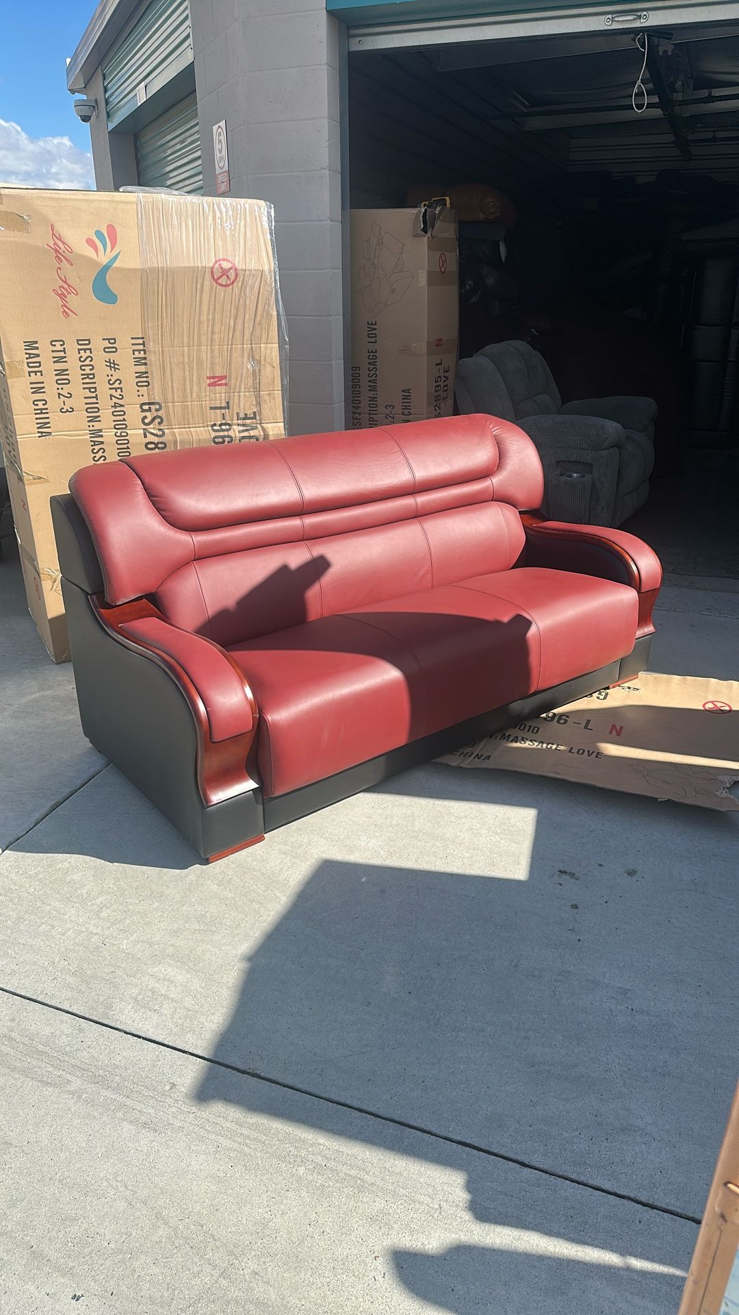 NEW SOFA HALF OFFF!!!