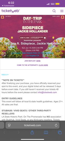 Sidepiece Sunday Ticket