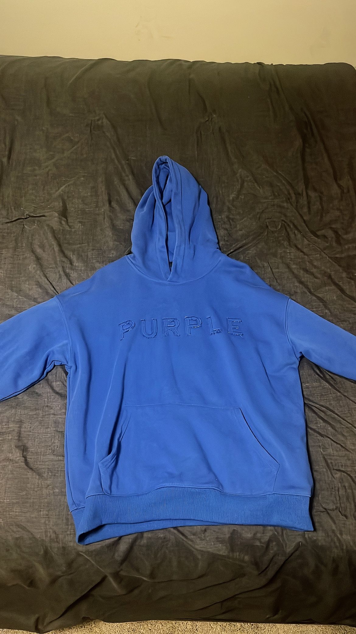 Blue purple brand hoodie - Designer hoodie