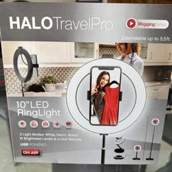 10” LED Ring Light Extendable To 5.5’