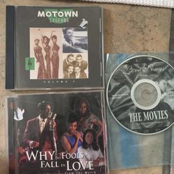 Motown and Movie Songs set of 3 CDs