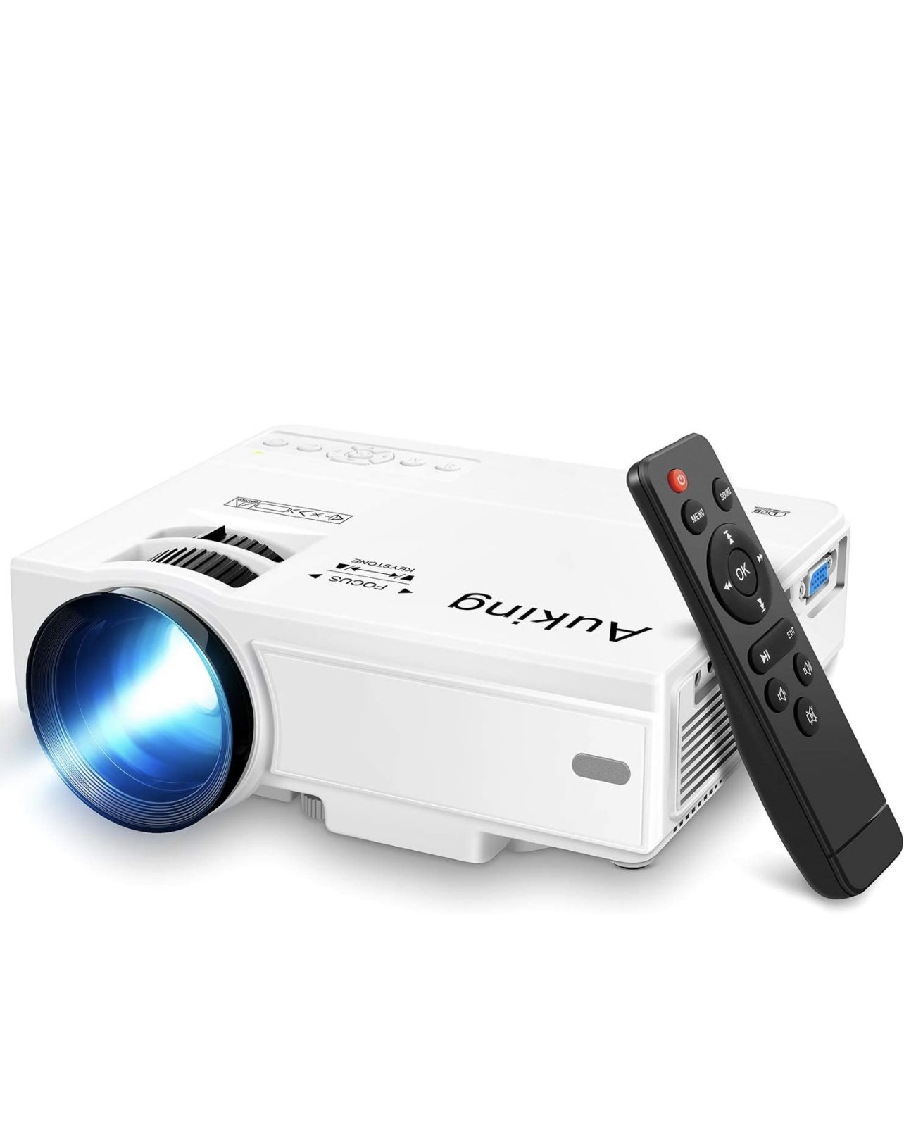AuKing Projector, 2023 Upgraded Mini Projector